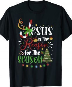 Christian Jesus The Reason Christmas Stocking Stuffer 2021 Shirt