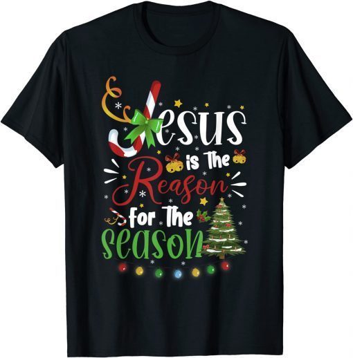 Christian Jesus The Reason Christmas Stocking Stuffer 2021 Shirt