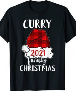 Christmas 2021 Curry matching pajama Santa Hat 2021 Shirt