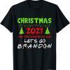 Christmas 2021 Let's Go Branson Brandon Anti Liberal Classic Shirt