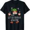 Christmas 2021 Let's Go Branson Brandon Gnome Christmas T-Shirt