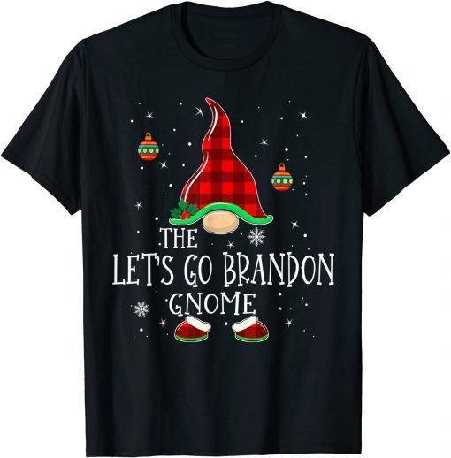 Christmas 2021 Let's Go Branson Brandon Gnome Unisex Shirt