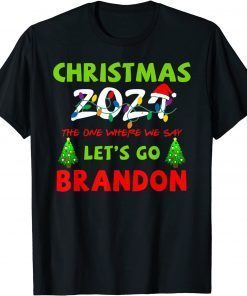 Christmas 2021 Lets Go Branson Meme Biden Go Branden Brandon Classic Shirt