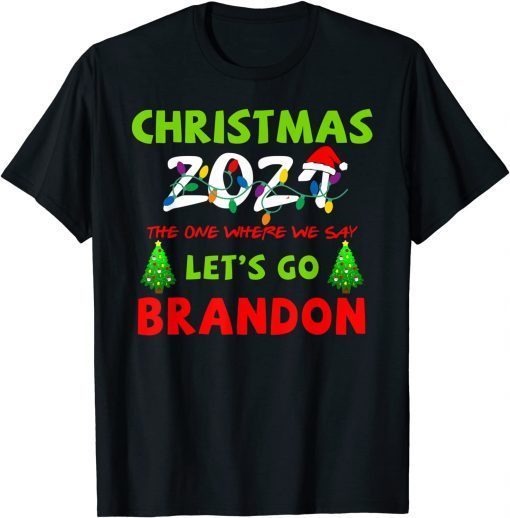 Christmas 2021 Lets Go Branson Meme Biden Go Branden Brandon Classic Shirt