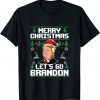 Christmas 2022 Let's Go Branson Brandon Anti Liberal Xmas Gift Shirt