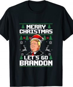 Christmas 2022 Let's Go Branson Brandon Anti Liberal Xmas Gift Shirt