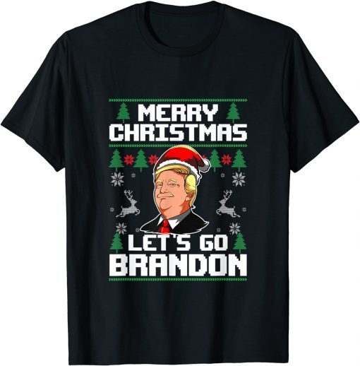 Christmas 2022 Let's Go Branson Brandon Anti Liberal Xmas Gift Shirt