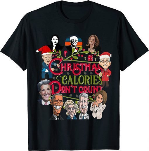 Christmas Biden Fauci Obama Pelosi Kama AOC Clinton Gift Shirt