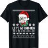 Christmas Cat,Let's Go Brandon Unisex T-Shirt