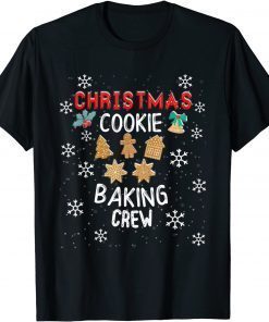 Christmas Cookie Baking Crew Pajama Xmas Cookie Exchange Classic Shirt