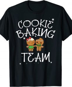 Christmas Cookie Baking Team Pajama Gingerbread Christmas Gift T-Shirt