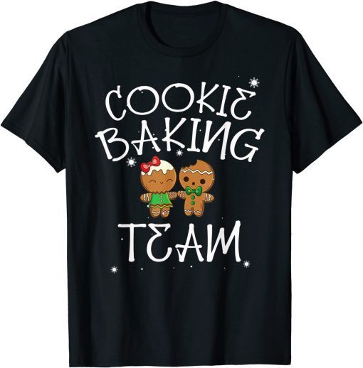 Christmas Cookie Baking Team Pajama Gingerbread Christmas Gift T-Shirt