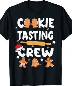 Christmas Cookie Tasting Crew Matching Pajama Family Gift Shirt