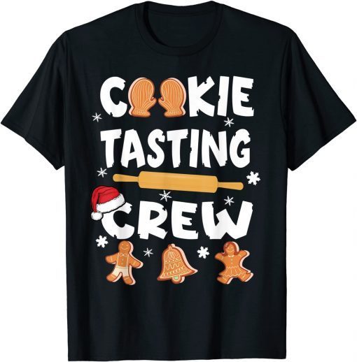 Christmas Cookie Tasting Crew Matching Pajama Family Gift Shirt