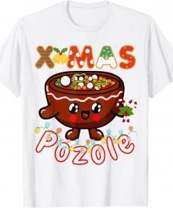 Christmas Foodie Cute Pozole Bowl Ugly Pajama Gift Shirt