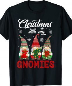 Christmas Just Hanging With My Gnomies Pamajas Family Limited Shirt