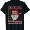 Christmas Let's Go Brandon Santa Claus Ugly Classic Shirt