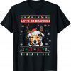 Christmas Let’s Go Brandon Santa Xmas Dog Gift Shirt