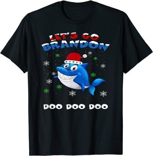 Christmas Let's Go Branson Brandon Baby-Shark Ugly Classic Shirt