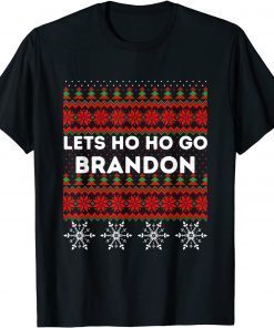 Christmas Lets Ho Ho Go Brandon Ugly Sweater's Limited Shirts