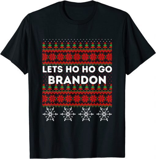 Christmas Lets Ho Ho Go Brandon Ugly Sweater's Limited Shirts