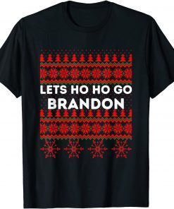 Christmas Lets Ho Ho Go Brandon Ugly Sweater's Limited Shirt