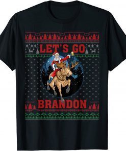 Christmas Let's go Brandon Santa Classic T-Shirt