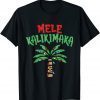 Christmas Mele Kalikimaka Palm Tree Hawaiian Lights In July Classic Shirt