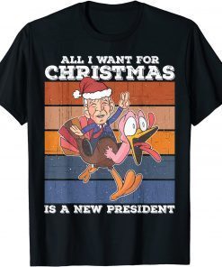 Christmas New President Chant Impeach Biden 46 Gift Shirt