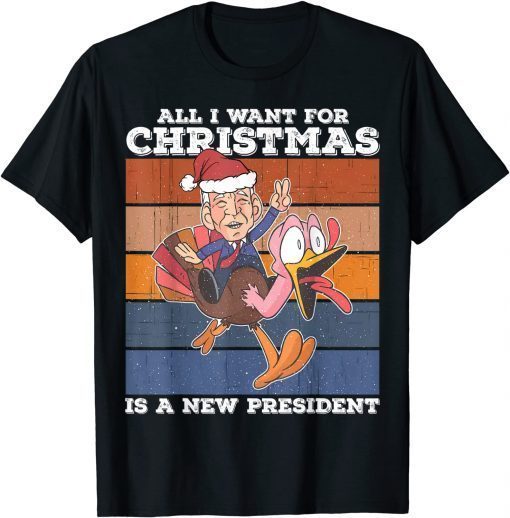 Christmas New President Chant Impeach Biden 46 Gift Shirt