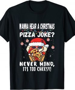 Christmas Pizza Joke Shiba Inu Dog Santa Hat Xmas 2022 Unisex Shirt