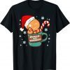 Christmas Sweet But Twisted Gingerbread Candy Cane Classic T-Shirt