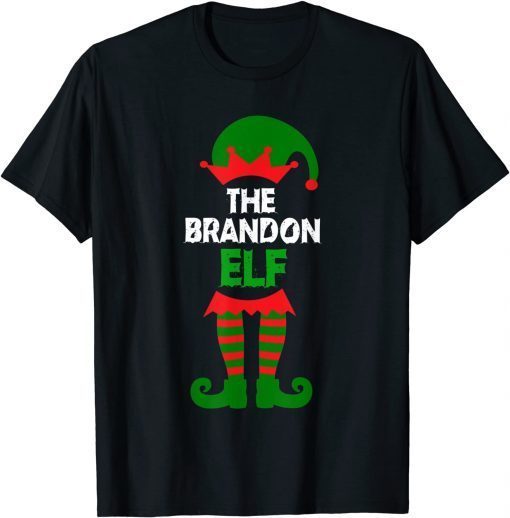 Christmas The Brandon Elf American Impeach Biden 2021 Gift Shirt