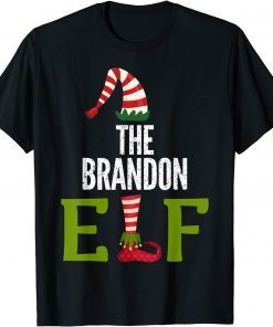 Christmas The Brandon Elf American Impeach Biden Elf T-Shirt