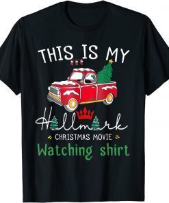 Christmas This Is My HäLlmäRks Movie Watching T-Shirt