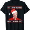 Christmas Ugly Happy 4th Of July Christmas Joe Biden Classic Shirt