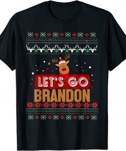 Christmas Ugly Sweater Let's Go Brandon Anti Joe Biden Classic Shirt