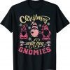 Christmas With My Gnomies Cute Christmas Gnome Gift Shirt