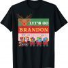 Christmas shirt Let's go Brandon Meme Chant Gift T-Shirt