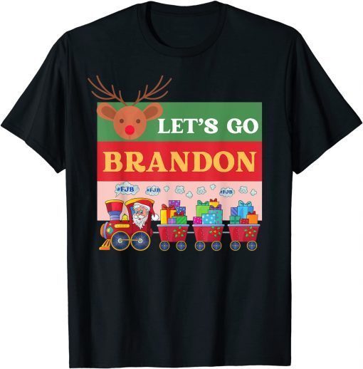 Christmas shirt Let's go Brandon Meme Chant Gift T-Shirt