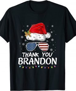 Christmas thank you Brandon Santa Claus Xmas T-ShirtChristmas thank you Brandon Santa Claus Xmas T-Shirt