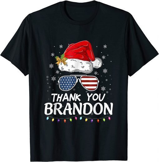 Christmas thank you Brandon Santa Claus Xmas T-ShirtChristmas thank you Brandon Santa Claus Xmas T-Shirt