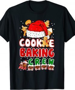 Cookie Baking Crew Pajama Matching Family Xmas Limited Shirt