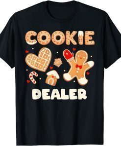 Cookie Baking Dealer Holiday Christmas Gingerbread Limited Shirt