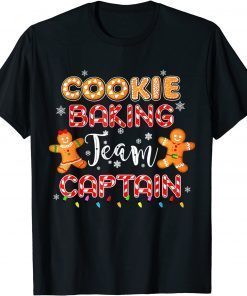 Cookie Baking Team Captain Gingerbread Christmas Classic Shirt