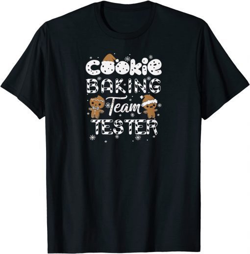 Cookie Baking Team Tester Gingerbread Christmas Classic Shirt