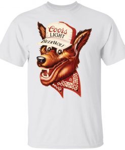 Coors light beer wolf Classic shirt