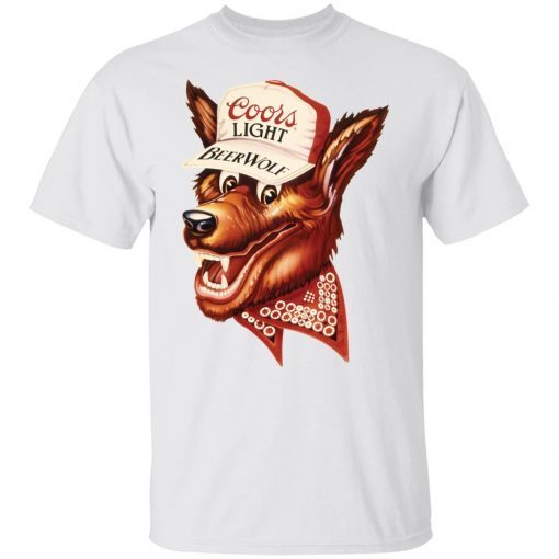 Coors light beer wolf Classic shirt