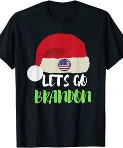 Couples Matching Christmas Lets Go Brandon Gift Shirt