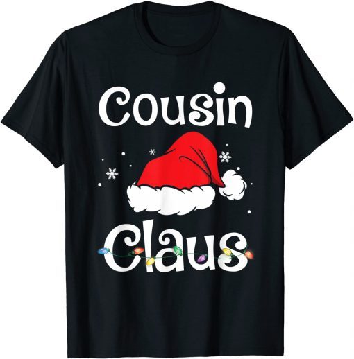 Cousin Claus Christmas Pajama Family Matching Xmas T-Shirt